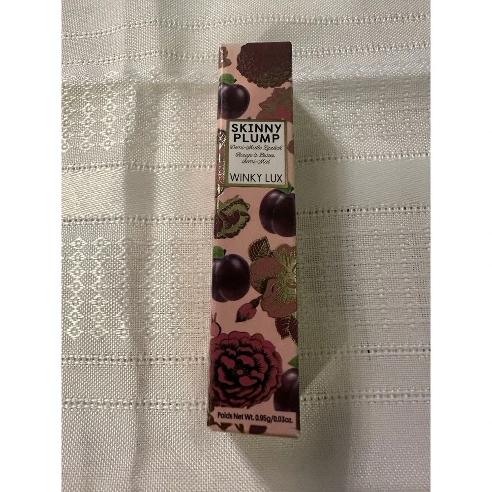 Winky‎ Lux Skinny Plump Demi-Matte Lipstick In First Crush 0.95g NIB